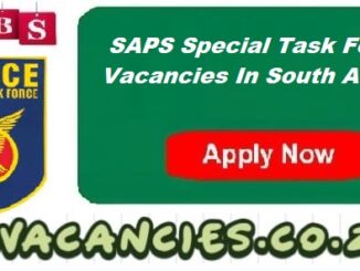SAPS Special Task Force Vacancies
