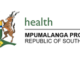 Mpumalanga Department of Health Vacancies