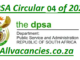 DPSA Circular 04 of 2025