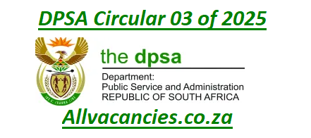 DPSA Circular 03 of 2025