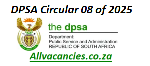 DPSA Circular 08 of 2025