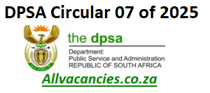 DPSA Circular 07 of 2025