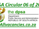 DPSA Circular 06 of 2025