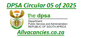 DPSA Circular 05 of 2025