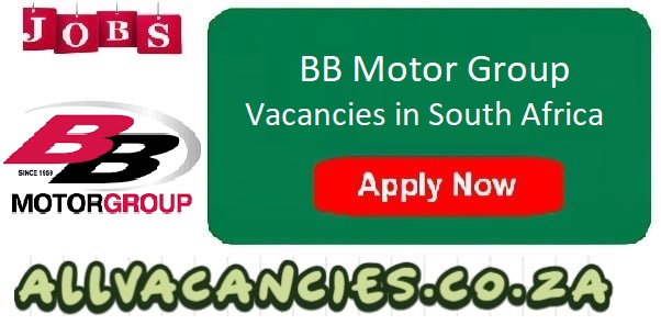 BB Motor Group Vacancies BB Motor Group Vacancies