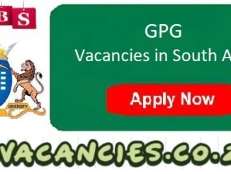 GPG Vacancies