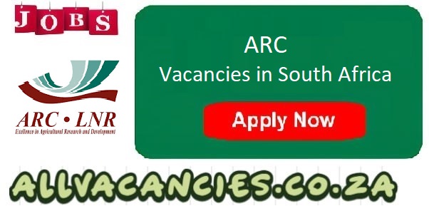 ARC Vacancies ARC Vacancies