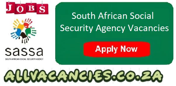 SASSA Vacancies