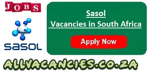 Sasol Vacancies