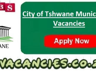 City of Tshwane Municipality Vacancies