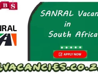 SANRAL Vacancies