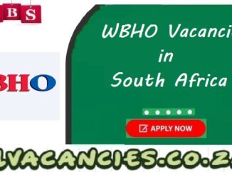 WBHO Vacancies
