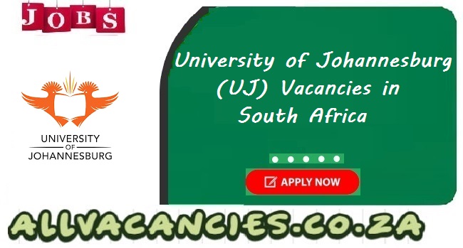 UJ Vacancies