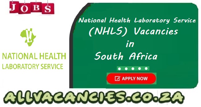 NHLS Vacancies NHLS Vacancies