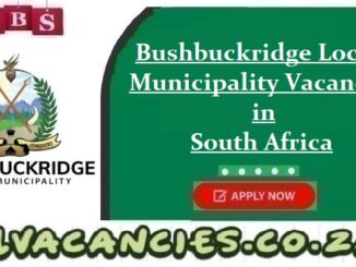Bushbuckridge Local Municipality Vacancies