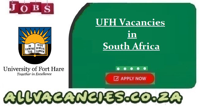 UFH Vacancies UFH Vacancies
