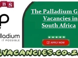 The Palladium Group Vacancies