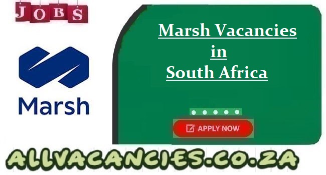 Marsh Vacancies