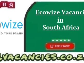 Ecowize Vacancies