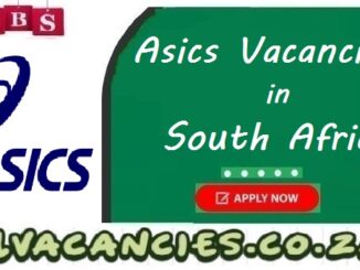 Asics Vacancies