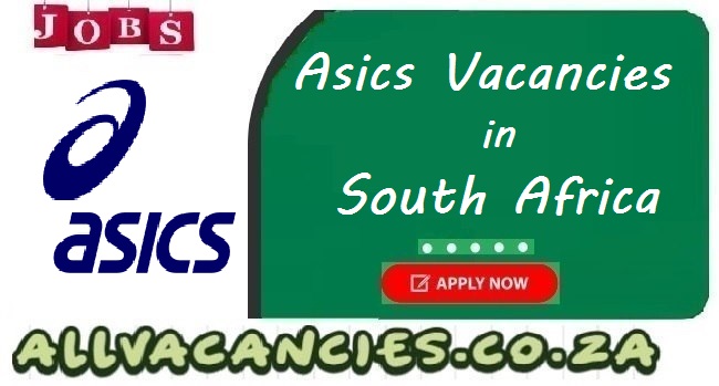 Asics Vacancies Asics Vacancies