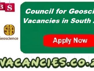 Council for Geoscience Vacancies