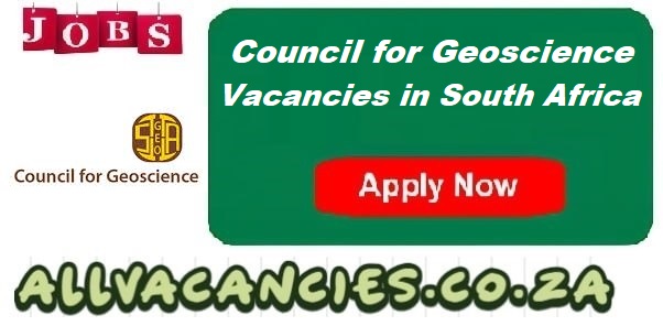 Council for Geoscience Vacancies