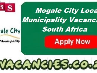 Mogale City Local Municipality Vacancies