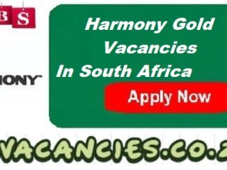 Harmony Gold Vacancies