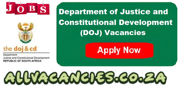 DOJ Vacancies DOJ Vacancies