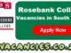 Rosebank College Vacancies