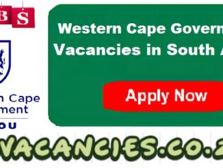 Western Cape Government Vacancies