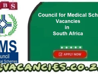 Council for Medical Schemes Vacancies