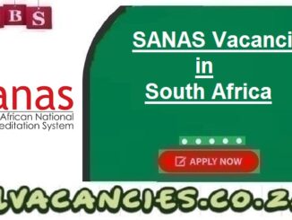 SANAS Vacancies