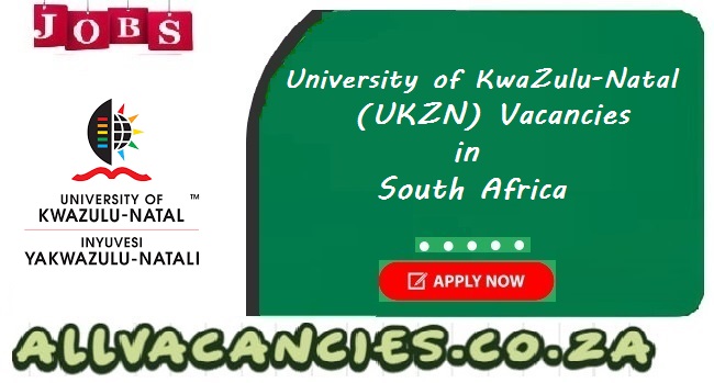 UKZN Vacancies UKZN Vacancies