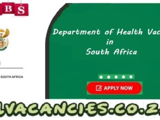 Department of Health Vacancies