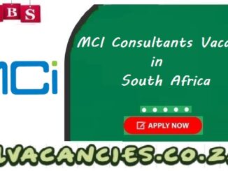 MCI Consultants Vacancies