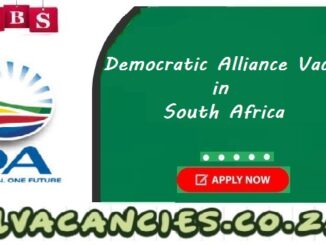 Democratic Alliance Vacancies