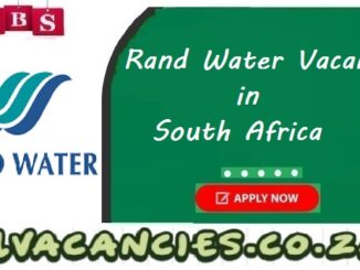 Rand Water Vacancies
