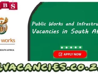 Public Works and Infrastructure Vacancies