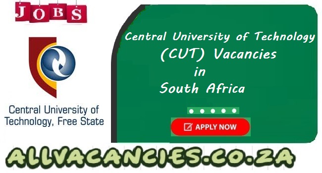 CUT Vacancies CUT Vacancies