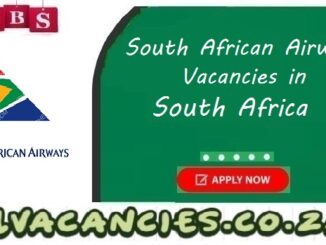 South African Airways Vacancies