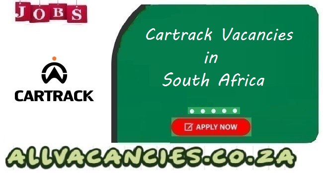 Cartrack Vacancies Cartrack Vacancies
