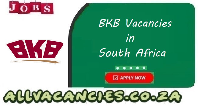 BKB Vacancies BKB Vacancies