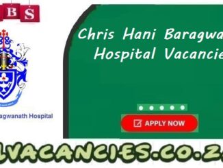 Chris Hani Baragwanath Hospital Vacancies