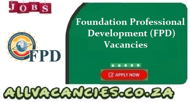 FPD Vacancies