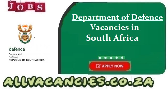Department of Defence Vacancies