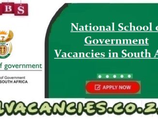 National School of Government Vacancies
