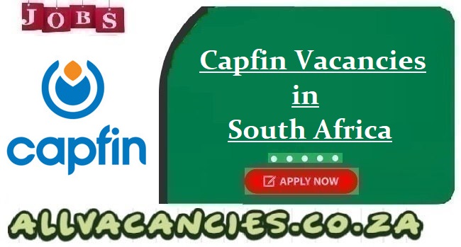 Capfin Vacancies Capfin Vacancies