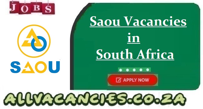 Saou Vacancies Saou Vacancies